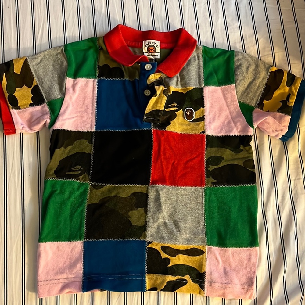 Camp color clock shirt